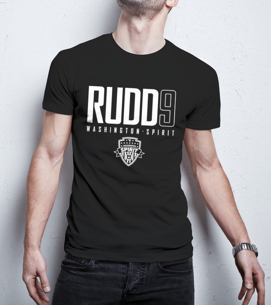 Rudd9 Washington Spirit NWSL Soccer Team T-Shirt