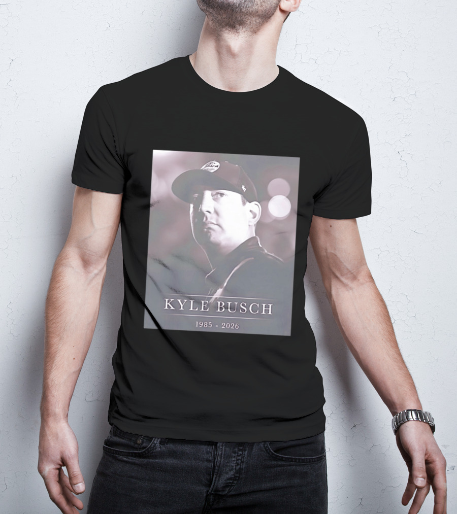 Kyle Busch 1985 2026 Legend NASCAR T-Shirt