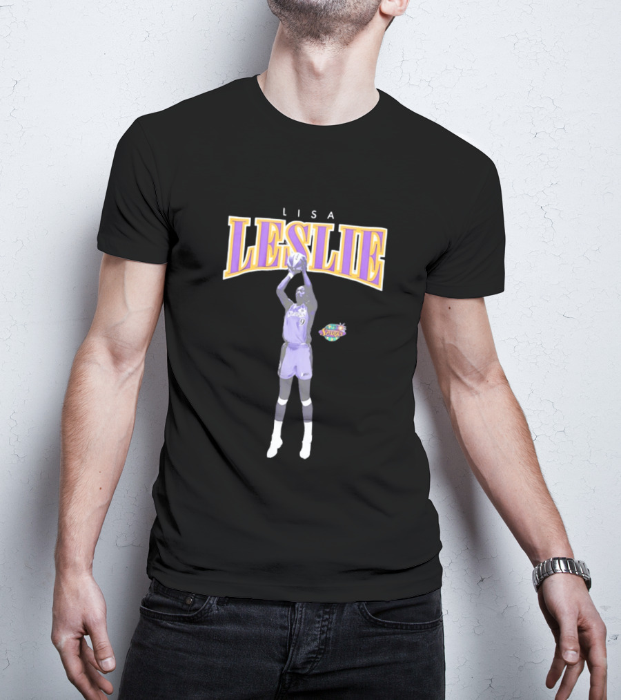 Lisa Leslie Los Angeles Sparks Basketball Legends T-Shirt
