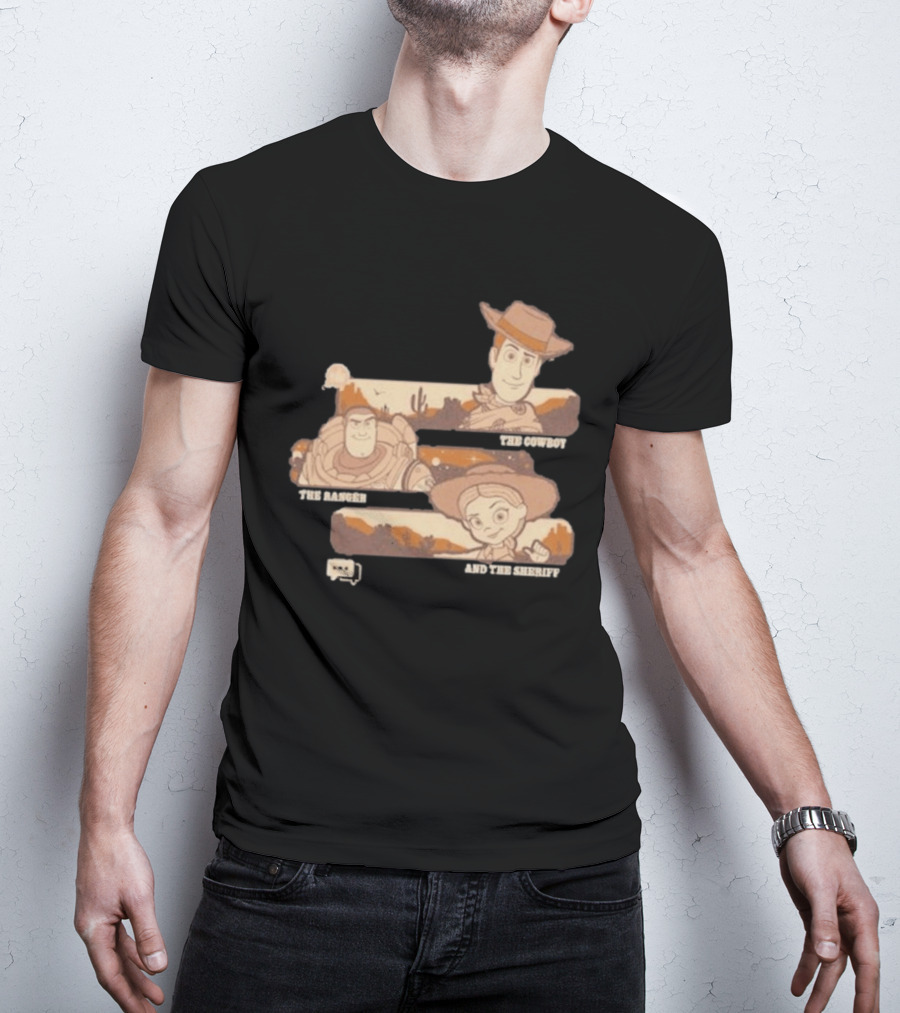 The Cowboy The Ranger And The Sheriff T-Shirt