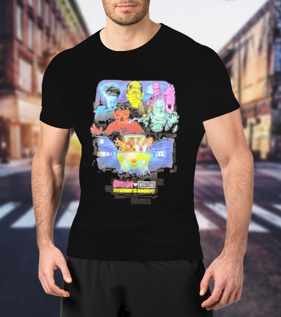 Scooby Doo X Universal Monsters Mystery Machine Adventure 2026 T-Shirt