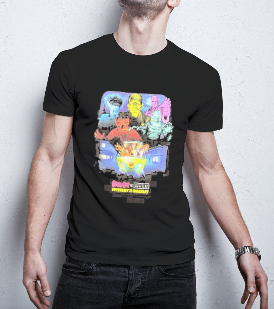 Scooby Doo X Universal Monsters Mystery Machine Adventure 2026 T-Shirt