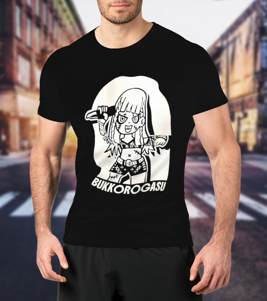 Mei Seira Bukkorogasu Bold Style Cartoon Fashion T-Shirt