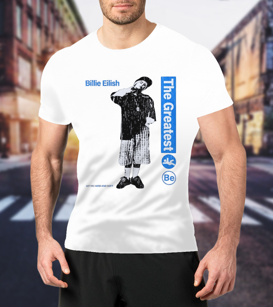 Billie Eilish The Greatest Y2K Street Style Hip Hop Iconic Look T-Shirt