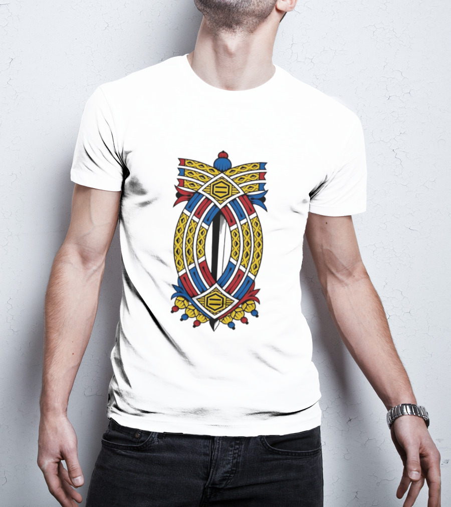 Dolly Noire Sette Di Spade Triestine Card T-Shirt