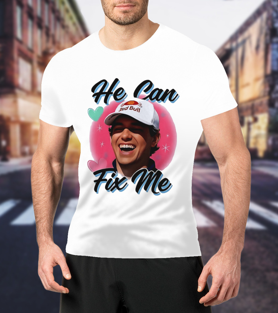 He Can Fix Me Jett Lawrence Red Bull Cap T-Shirt
