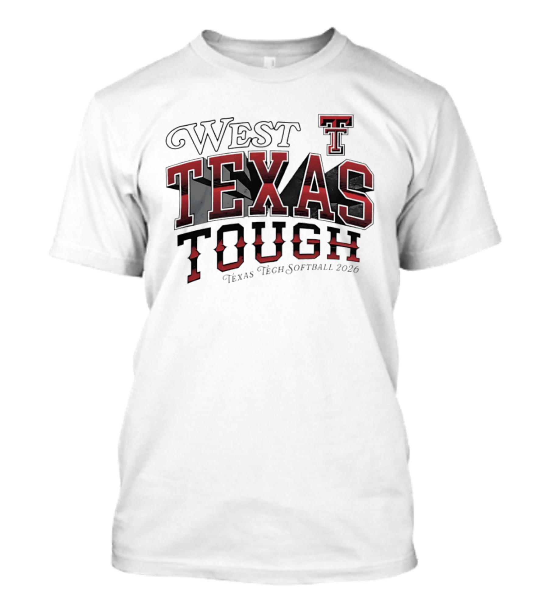 West Texas Tough Texas Tech Softball 2026 T-Shirt