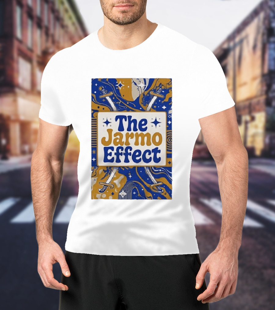 The Jarmo Effect Sword Star Moon Fantasy Swords Stars Moons T-Shirt