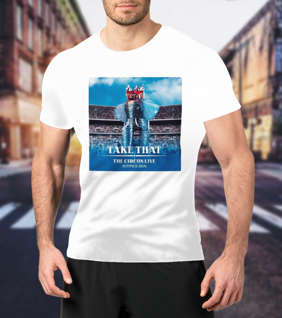 Take That The Circus Live Summer 2026 Stadium Performance T-Shirt