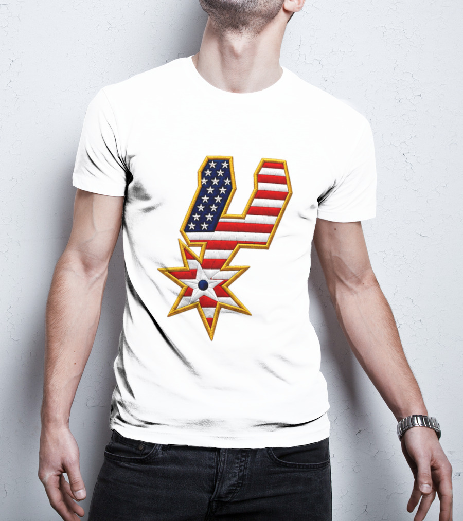 America 250th Anniversary Spurs Stars And Stripes T-Shirt