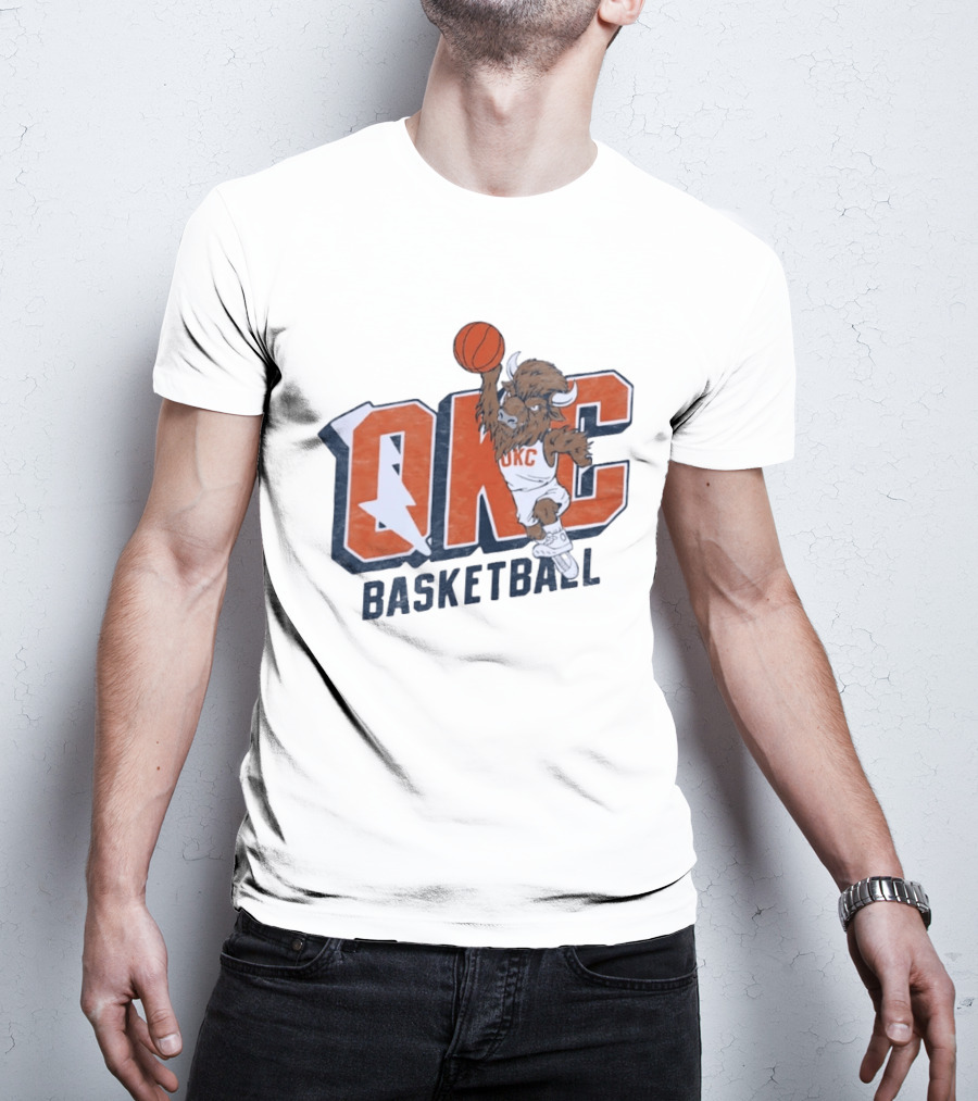 OKC Basketball Rumble Oklahoma City Thunder NBA T-Shirt