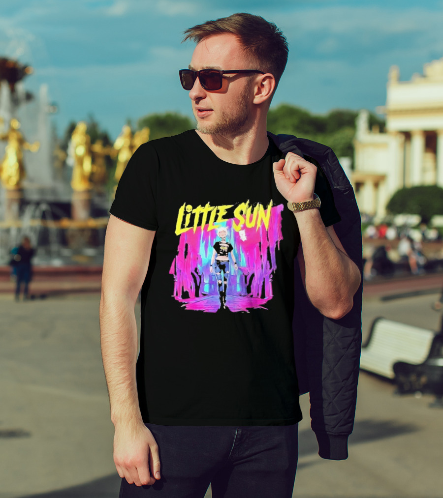 Cyberpunk 2077 Little Sun Neon Street T-Shirt