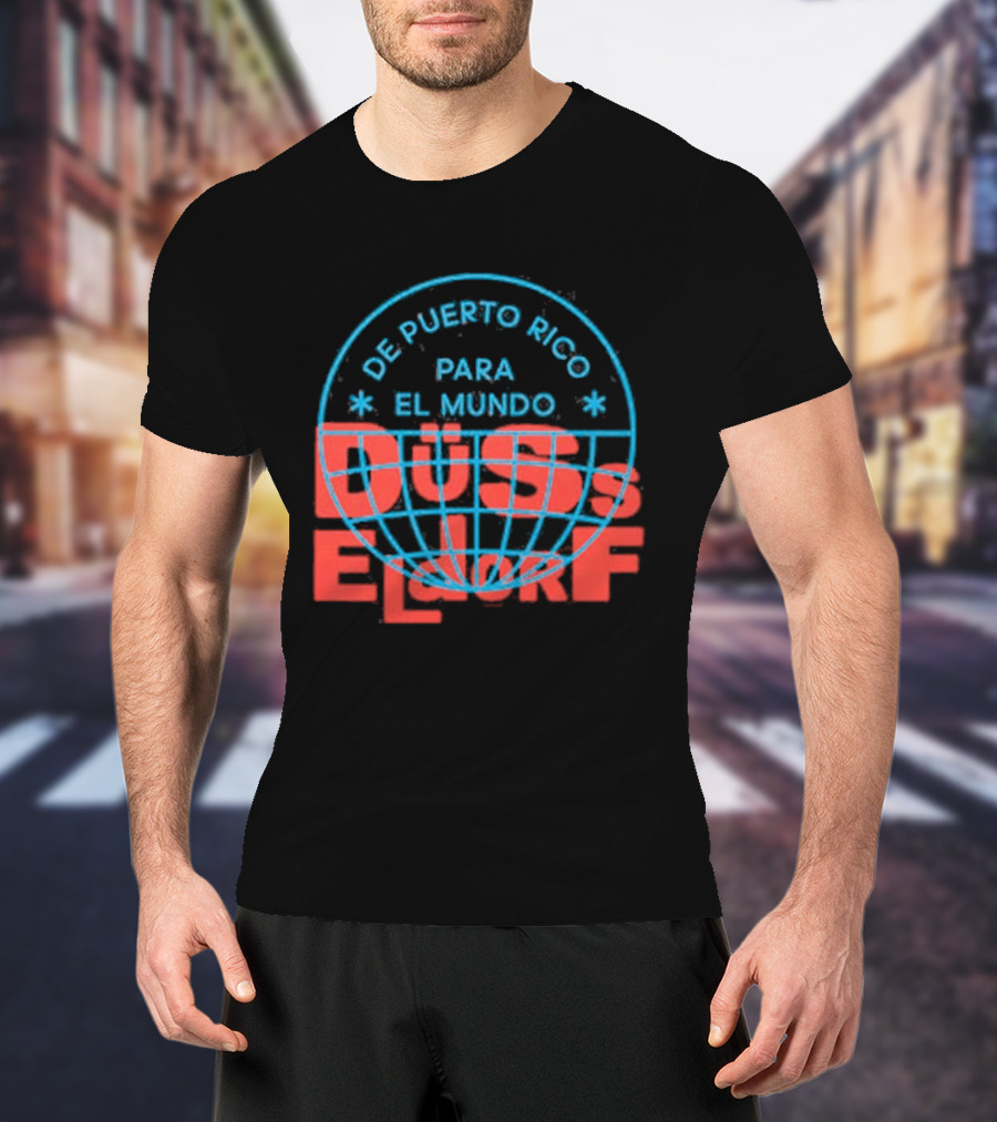 De Puerto Rico Para El Mundo Bad Bunny Dusseldorf T-Shirt