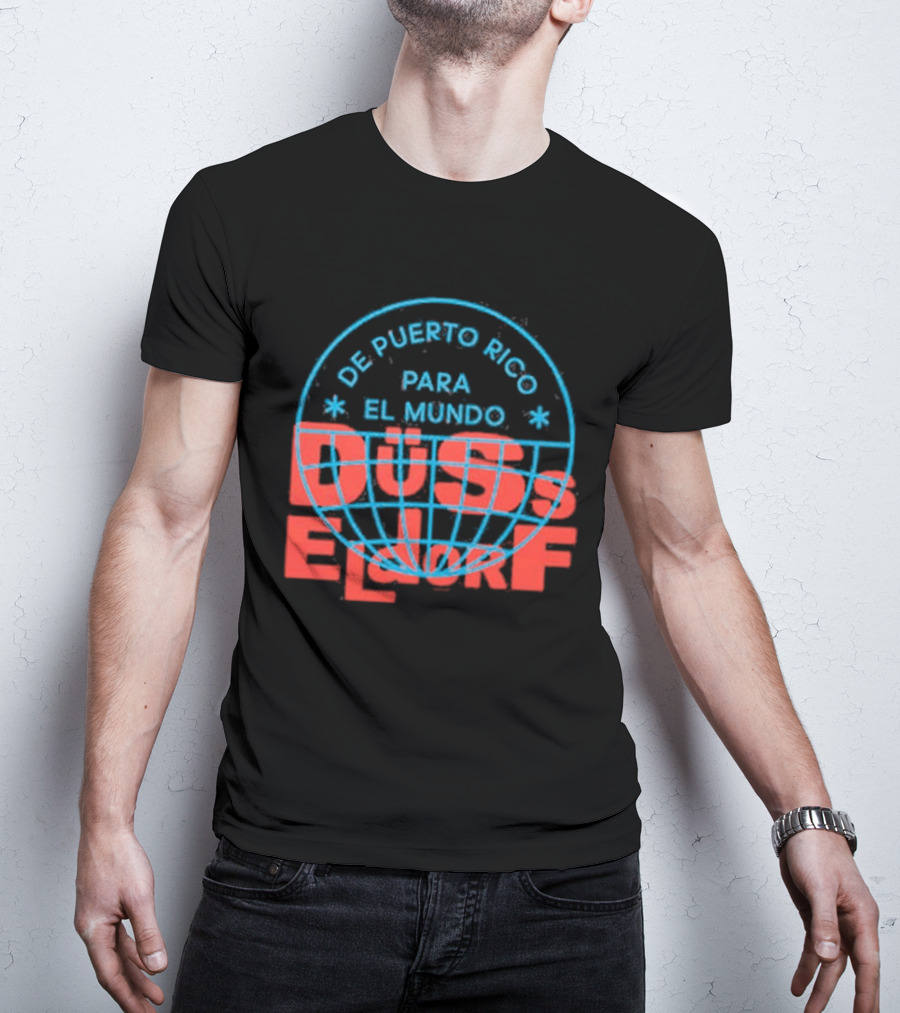 De Puerto Rico Para El Mundo Bad Bunny Dusseldorf T-Shirt