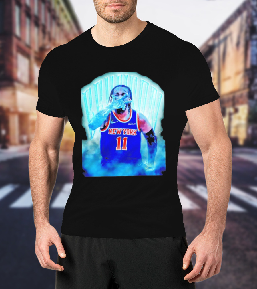 New York Ice Man Brunson 11 Jersey Knicks T-Shirt