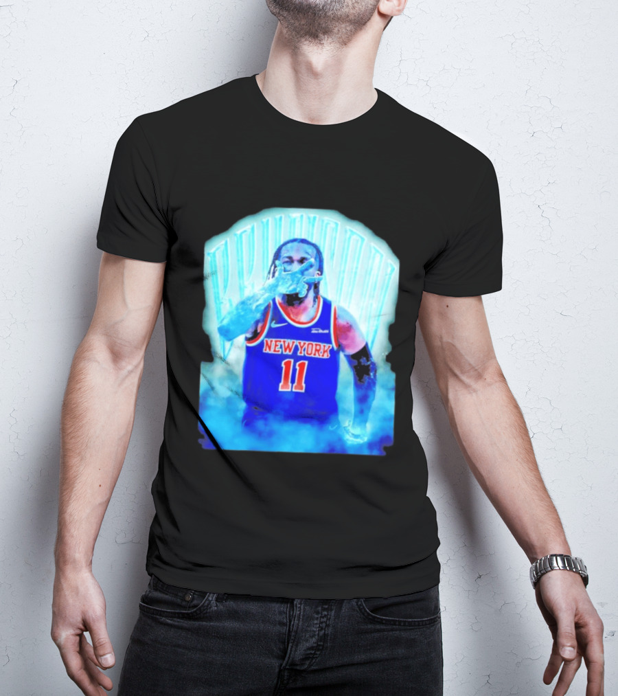 New York Ice Man Brunson 11 Jersey Knicks T-Shirt