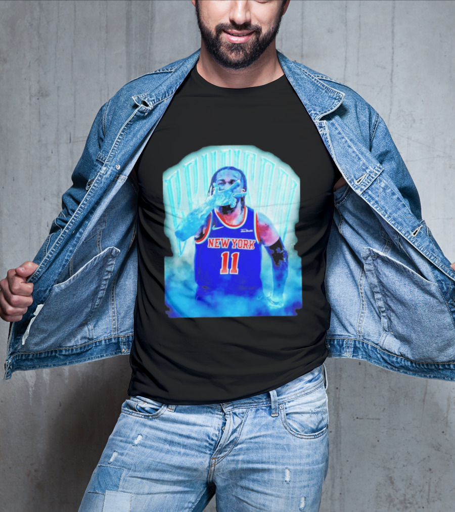 New York Ice Man Brunson 11 Jersey Knicks T-Shirt