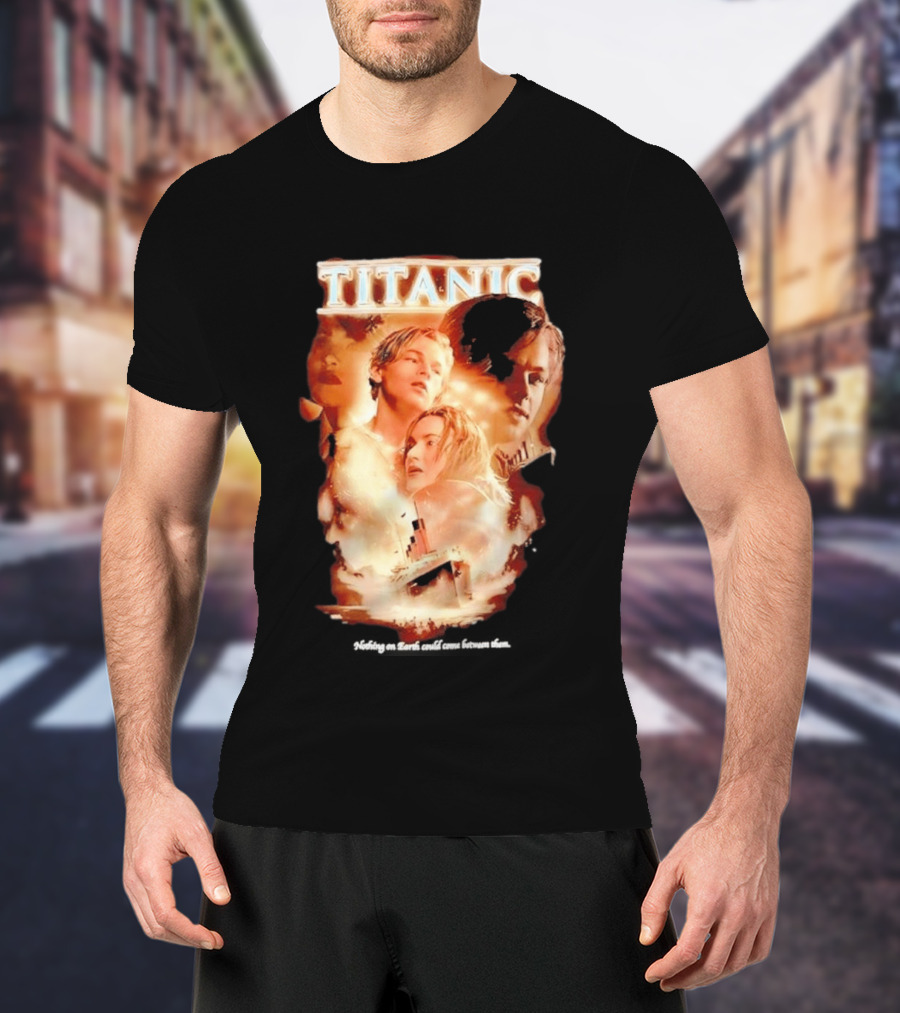 Titanic Jack Dawson Rose Dewitt Bukater Iconic Movie Romance T-Shirt