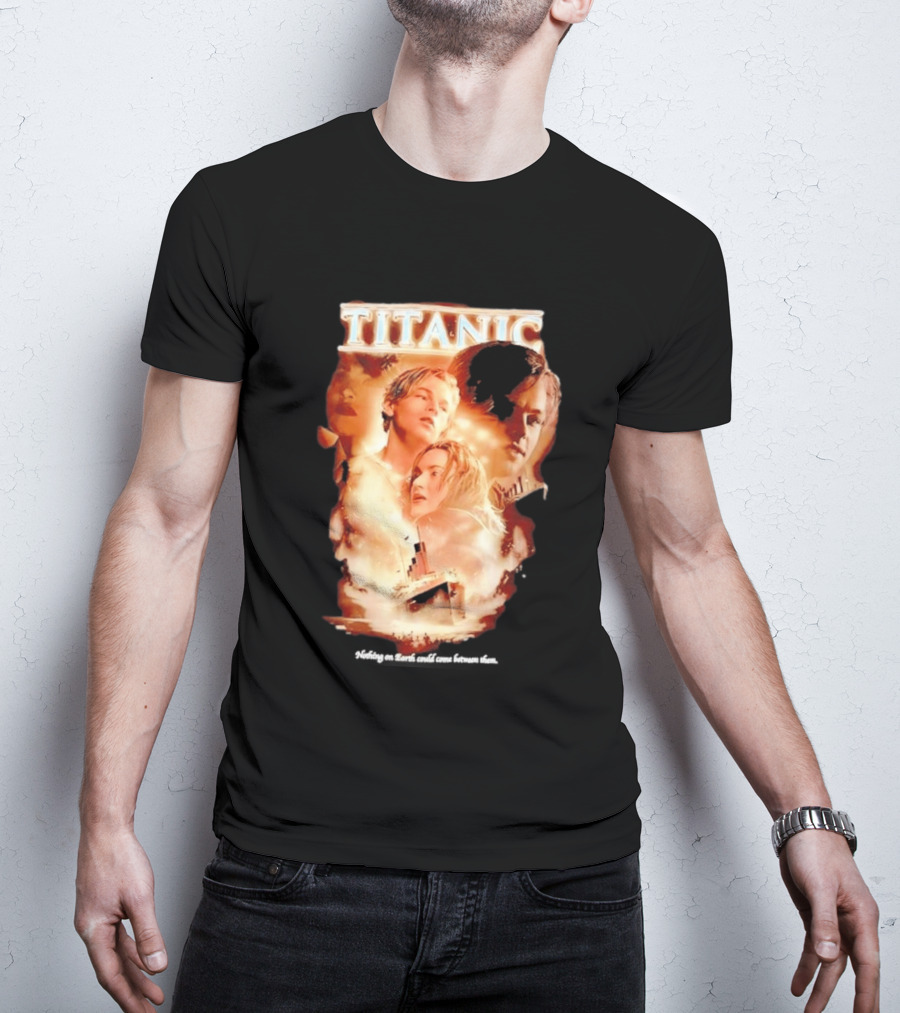 Titanic Jack Dawson Rose Dewitt Bukater Iconic Movie Romance T-Shirt