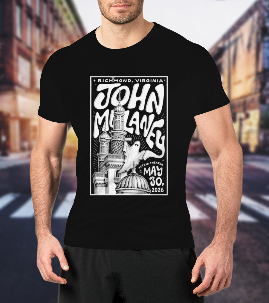 Richmond Virginia John Mulaney Altria Theater May 30 2026 T-Shirt