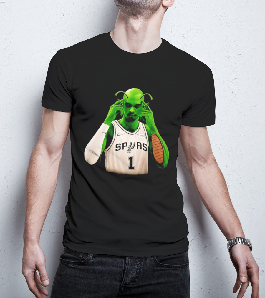 Keldon Johnson Piccolo Crossover San Antonio Spurs NBA 1 Ledger T-Shirt