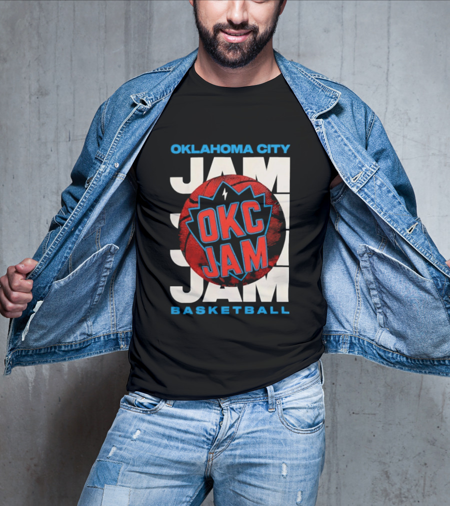 OKC Jam Oklahoma City Basketball Jam Jam Jam T-Shirt