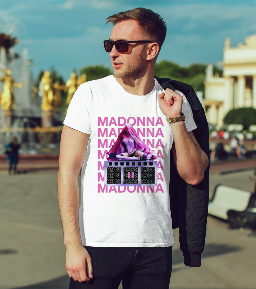 Madonna Confessions II Pink Veil Performance T-Shirt