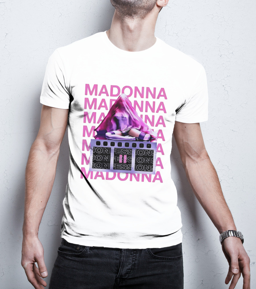 Madonna Confessions II Pink Veil Performance T-Shirt