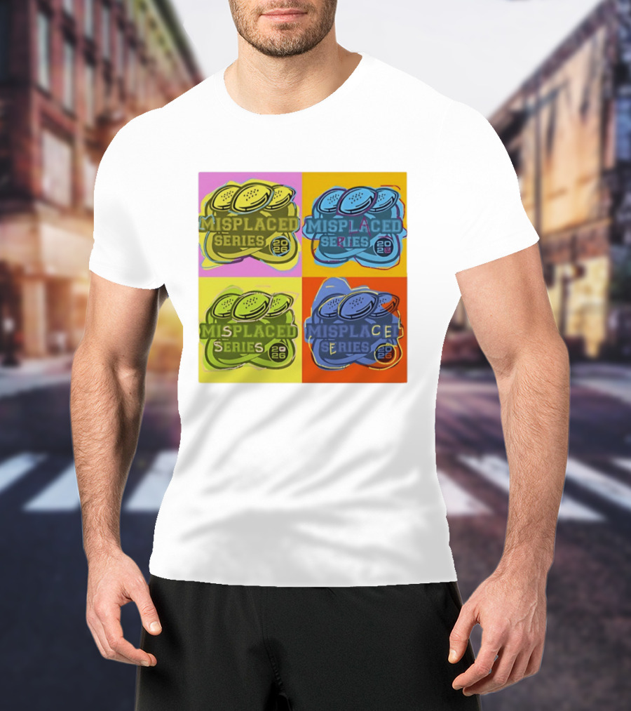 Misplaced Series 2026 Pop Art Coins Quadrant T-Shirt