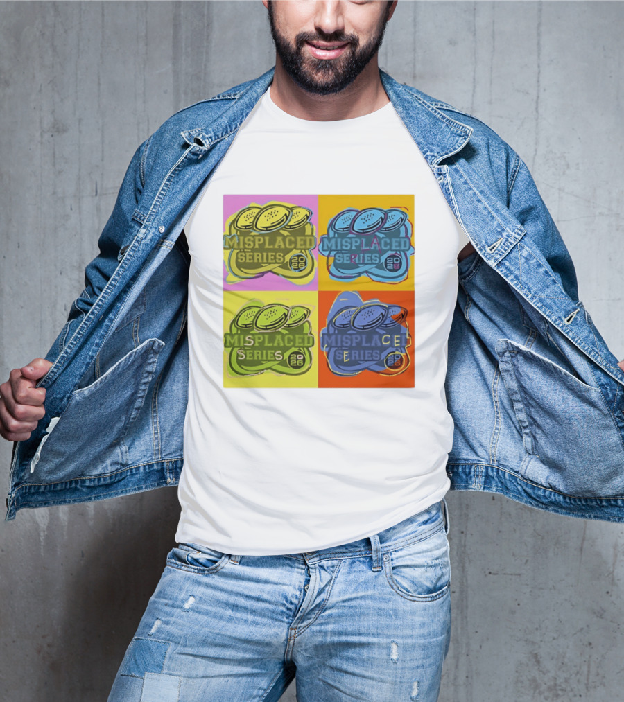 Misplaced Series 2026 Pop Art Coins Quadrant T-Shirt
