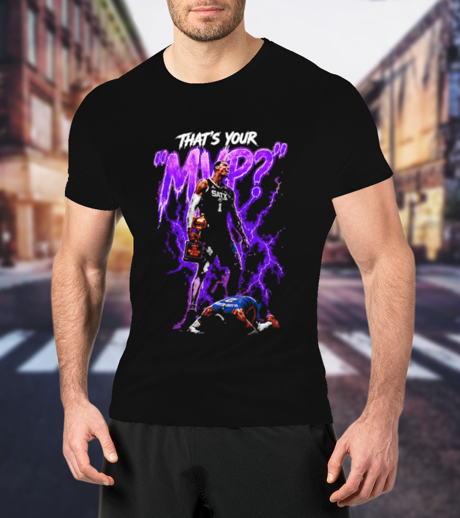 Victor Wembanyama San Antonio Spurs That's Your MVP 2024 NBA All Rookie First Team T-Shirt