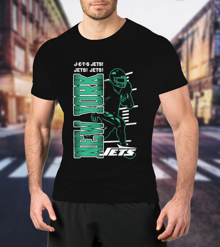 New York Jets Jets Football Player T-Shirt
