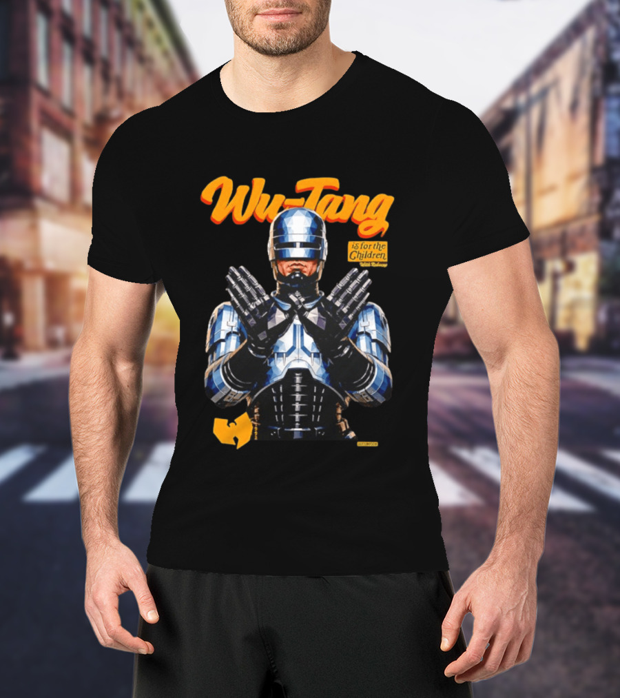 Wu Tang RoboCop Is For The Children Mashup T-Shirt