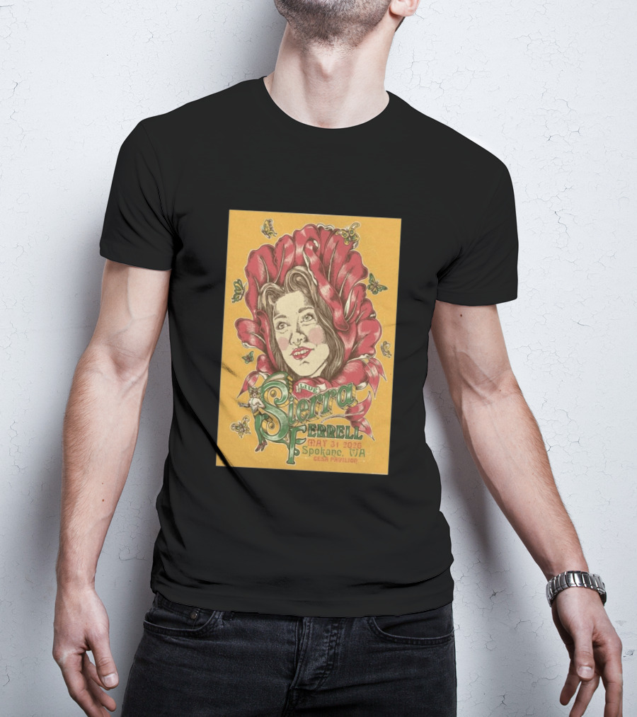 Sierra Ferrell May 31 2026 Spokane WA Gesa Pavilion T-Shirt