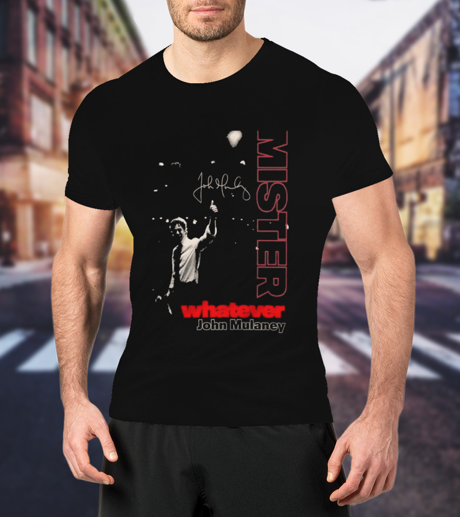 Mister Whatever John Mulaney Tour 2026 Signed T-Shirt