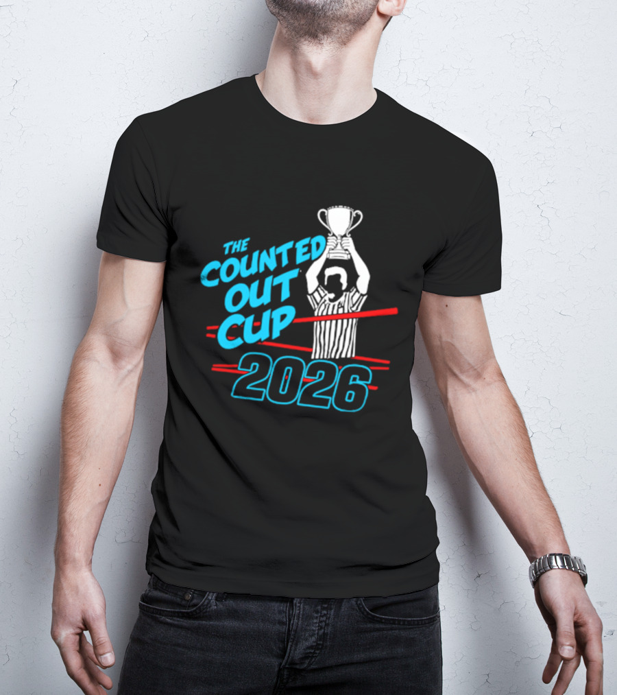 The Counted Out Cup 2026 Trophy Celebration T-Shirt
