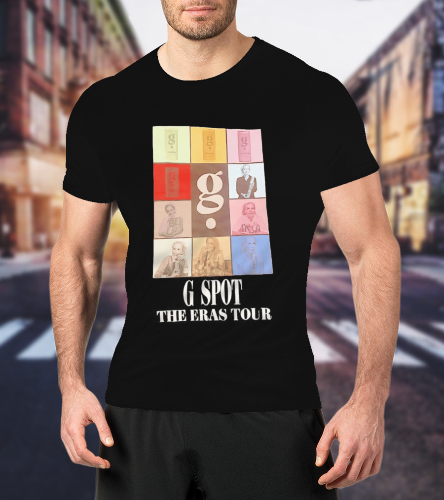 Gillian Anderson G Spot The Eras Tour Soothe Protect Awaken T-Shirt