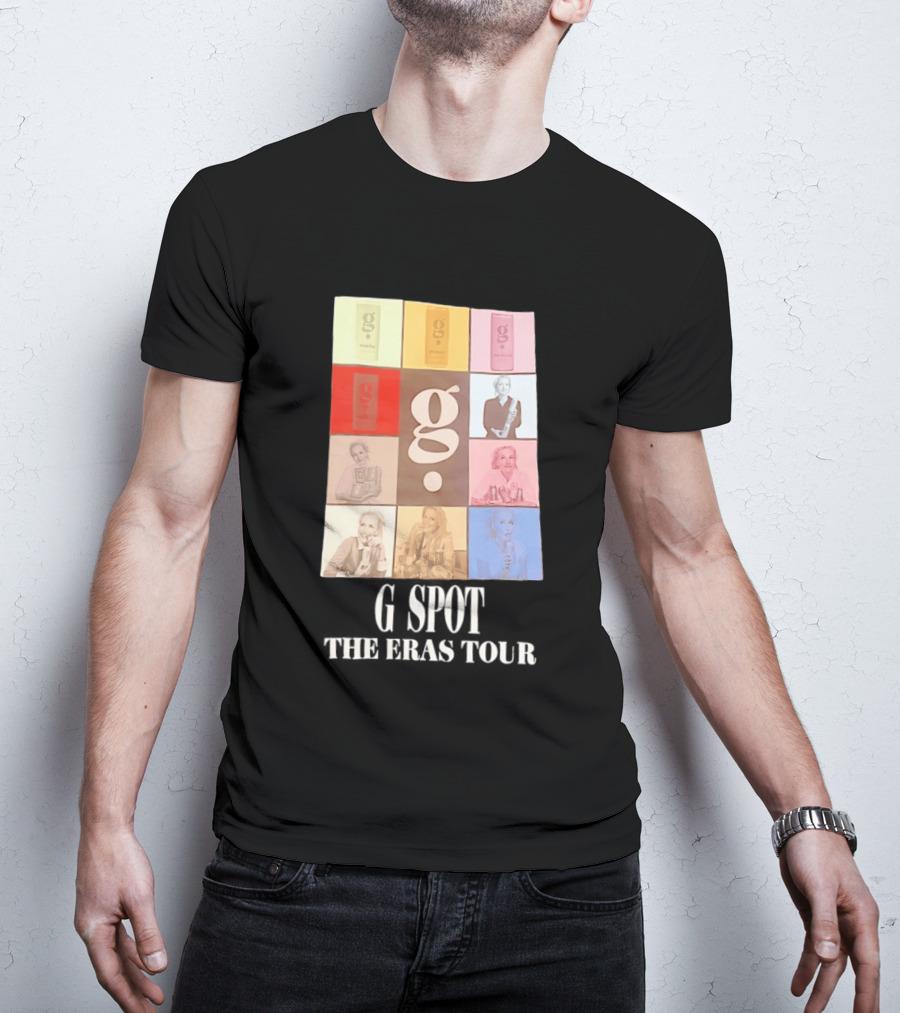 Gillian Anderson G Spot The Eras Tour Soothe Protect Awaken T-Shirt