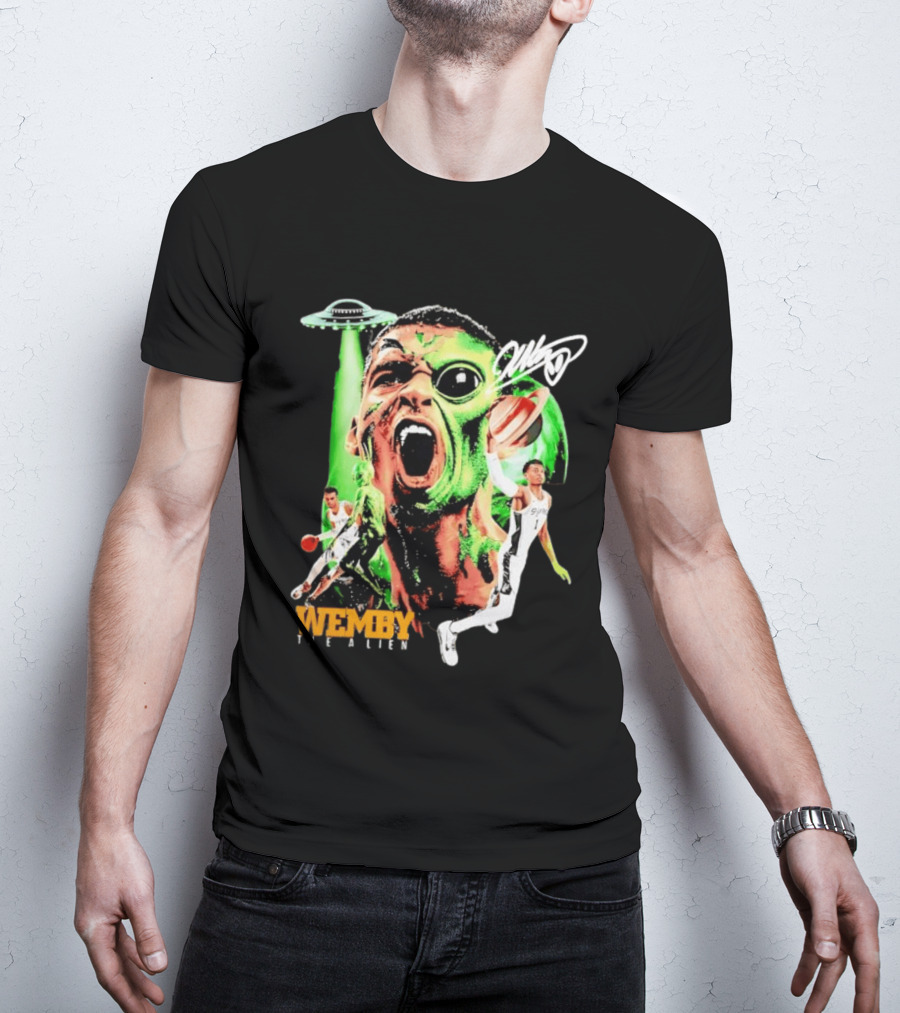 Wemby You Alien Victor Wembanyama San Antonio Spurs 2026 T-Shirt