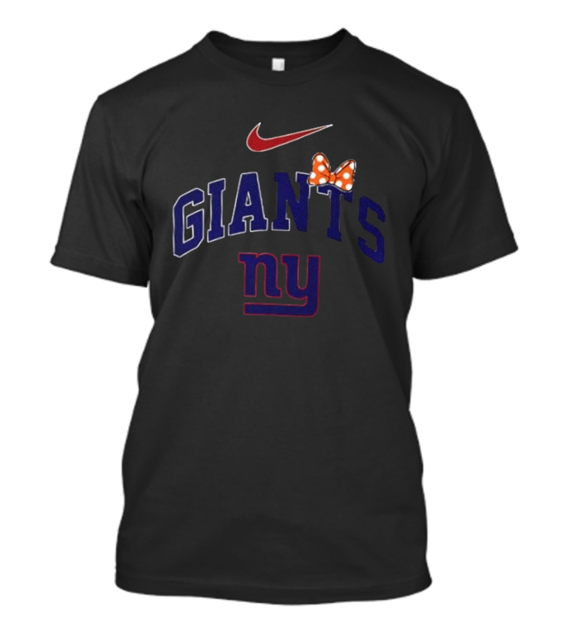 Nike New York Giants Ny Boo To You Fa Boo Lous Giants Bow T-Shirt