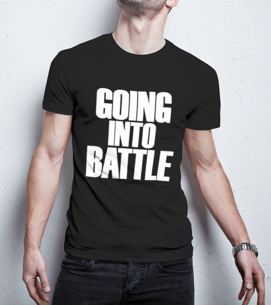 Cleveland Basketball Going Into Battle On The Shoulders Of The King 2 Sided T-Shirt