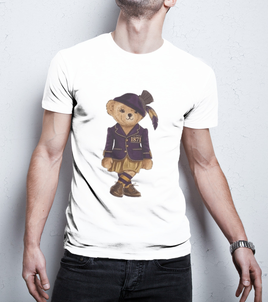 Alcorn State Polo Bear 1871 Lady Edition HBCU Fashion T-Shirt