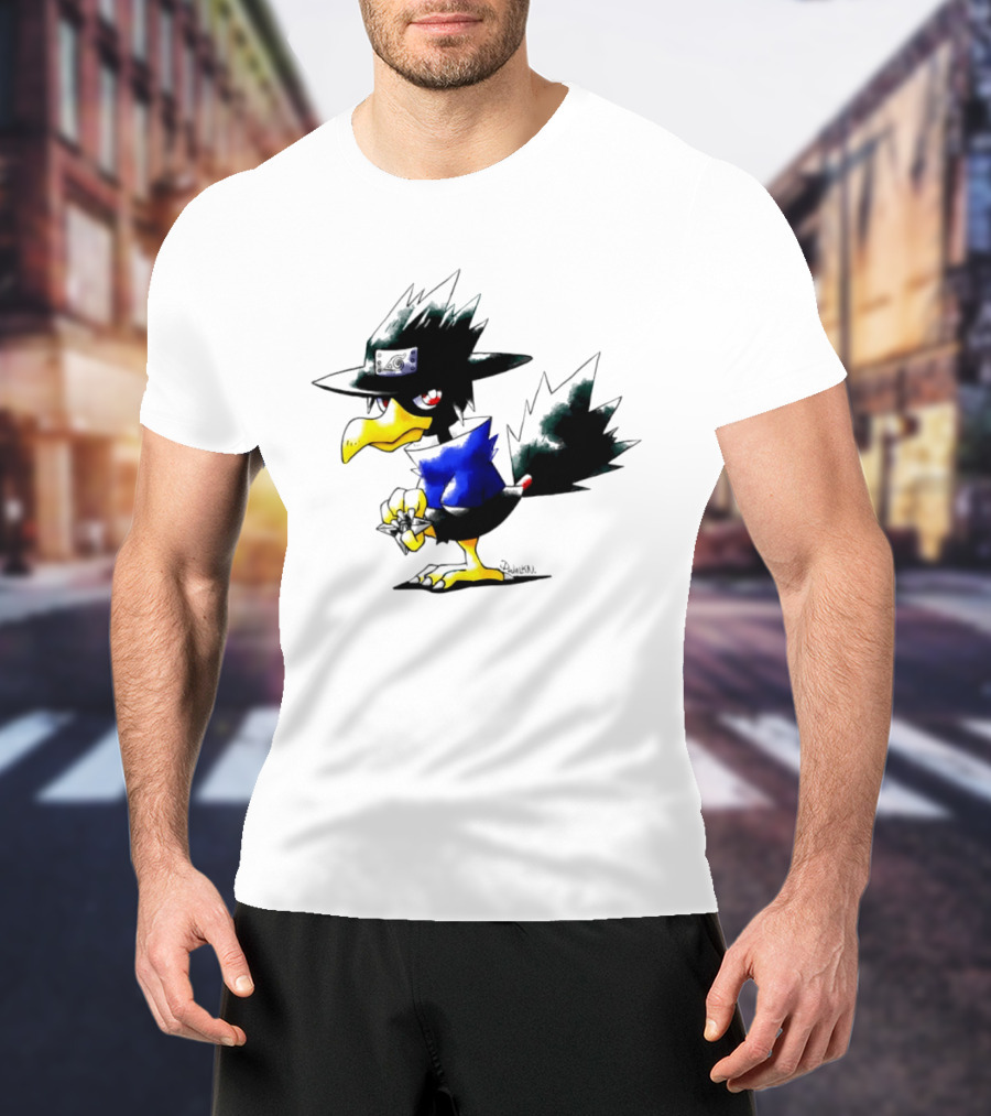 Murkrow Sasuke Uchiha Naruto Hidden Leaf Village Ninja T-Shirt