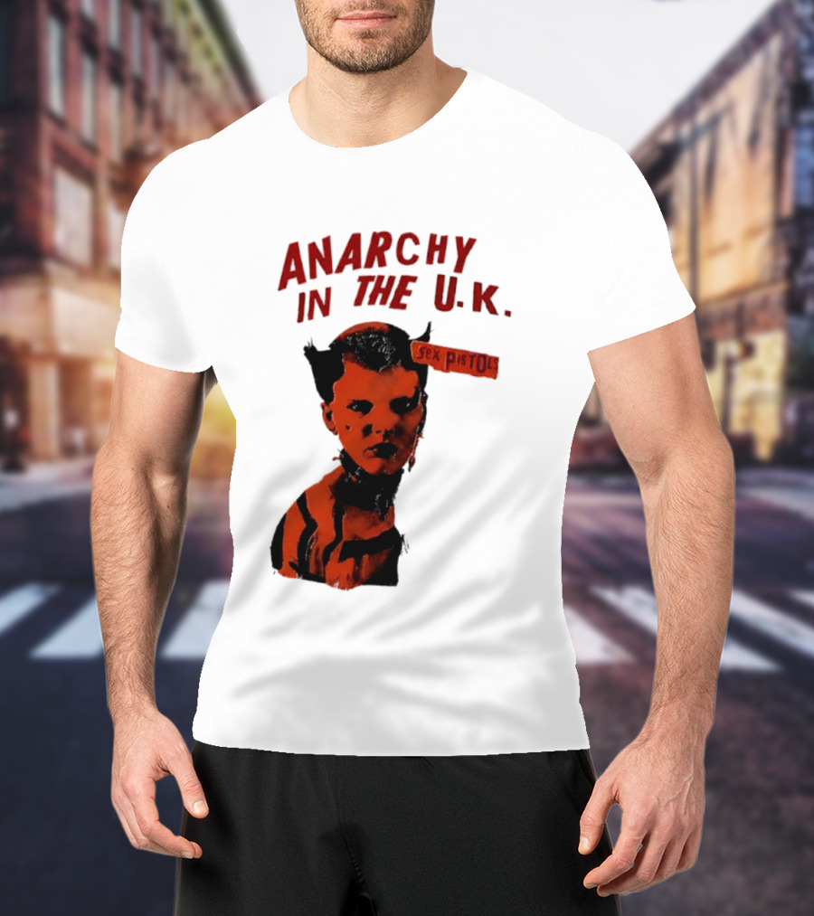 Anarchy In The UK Sex Pistols Punk Aesthetic T-Shirt