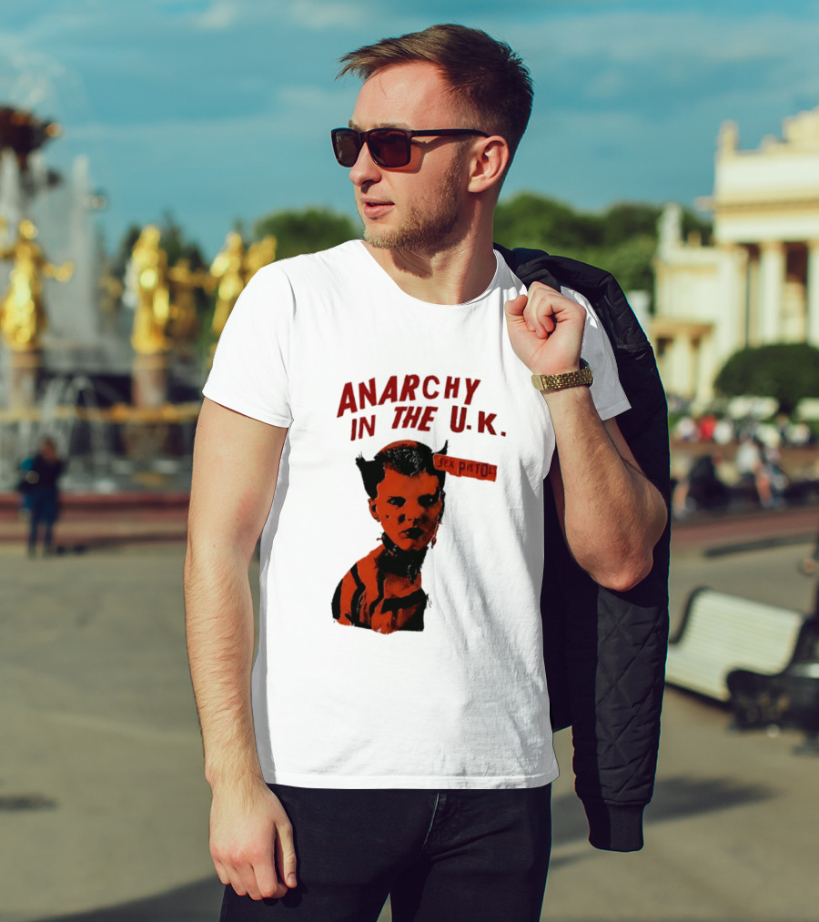 Anarchy In The UK Sex Pistols Punk Aesthetic T-Shirt