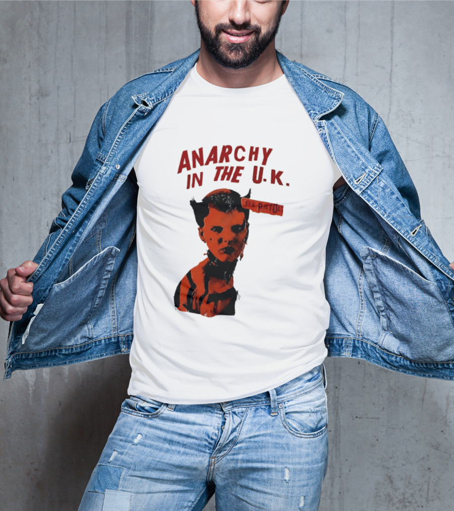 Anarchy In The UK Sex Pistols Punk Aesthetic T-Shirt