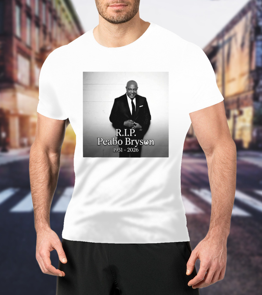 R.I.P. Peabo Bryson 1951 2026 R&B Legend Of Beauty And The Beast A Whole New World T-Shirt