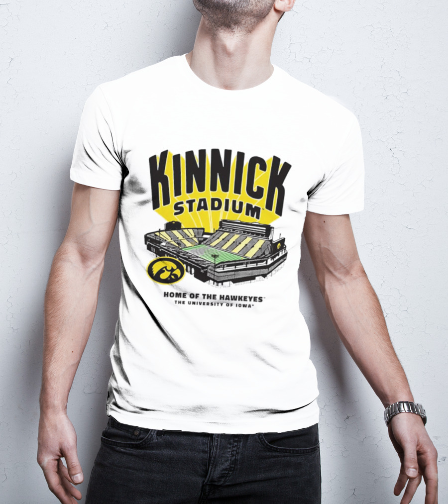 Kinnick Stadium Home Of The Hawkeyes University Of Iowa Football T-Shirt