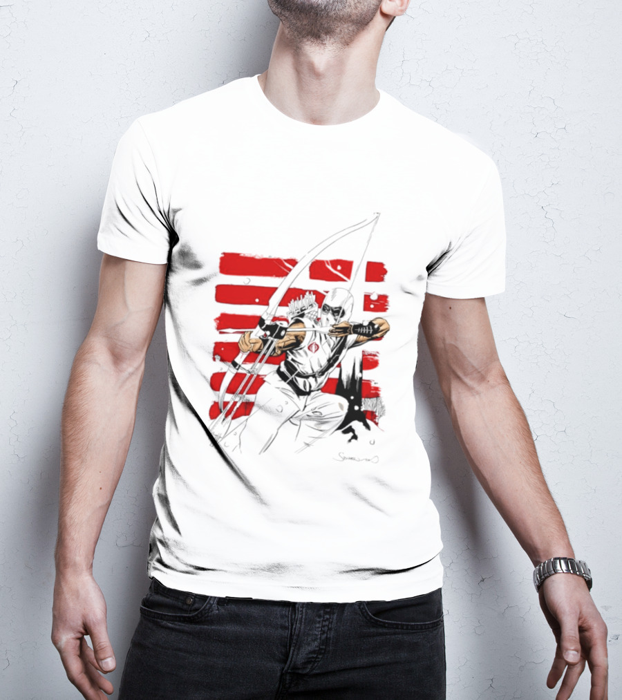 GI Joe Storm Shadow Cobra Commander Archery Ninja Master T-Shirt