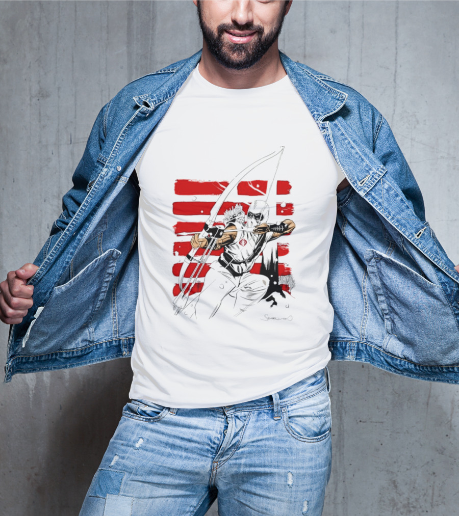 GI Joe Storm Shadow Cobra Commander Archery Ninja Master T-Shirt